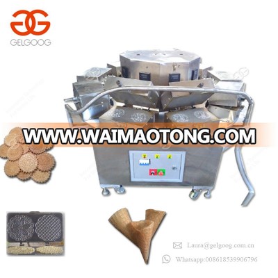 Profession Ice Cream Cone Biscuit Baking Machine Ice Cream Waffle Cone Maker